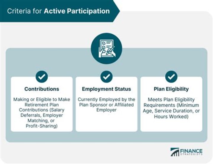 Are you an active participant in a retirement plan?