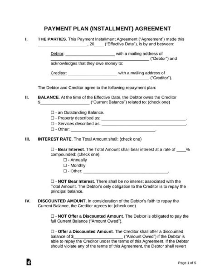 Can I have more than 1 installment agreement with the IRS?