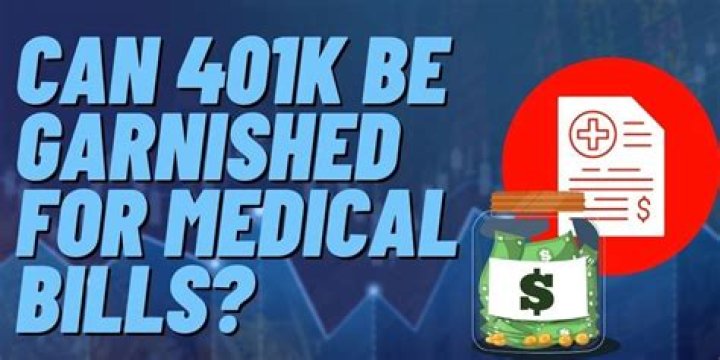 Can they take your 401k for medical bills?