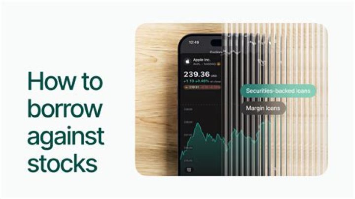 Can you borrow against stock value?