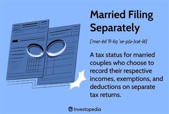 Can you file separately the year you get married?
