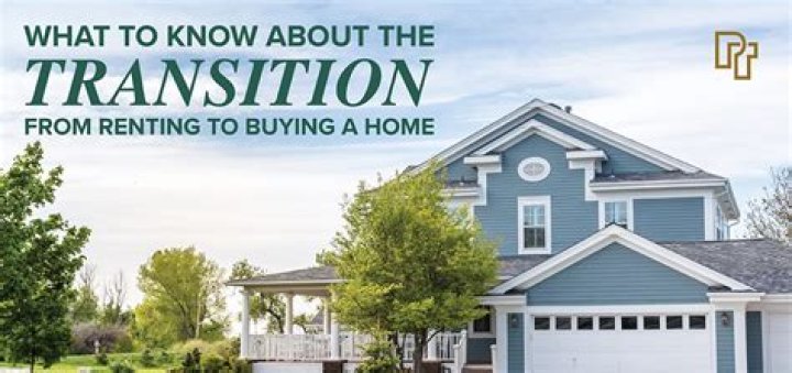 Can you go from renting to buying a house?