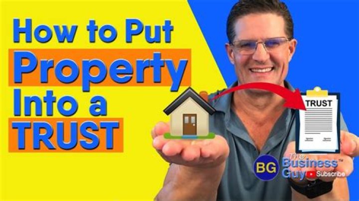 Can you rent out a property in a trust?
