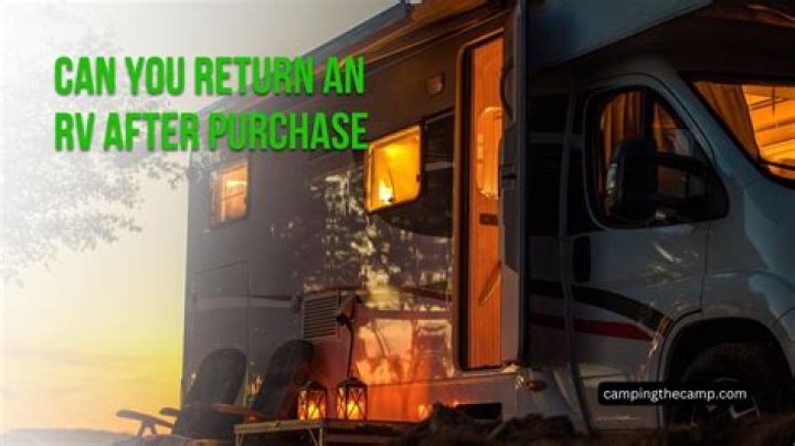 Can you return a truck after purchase?