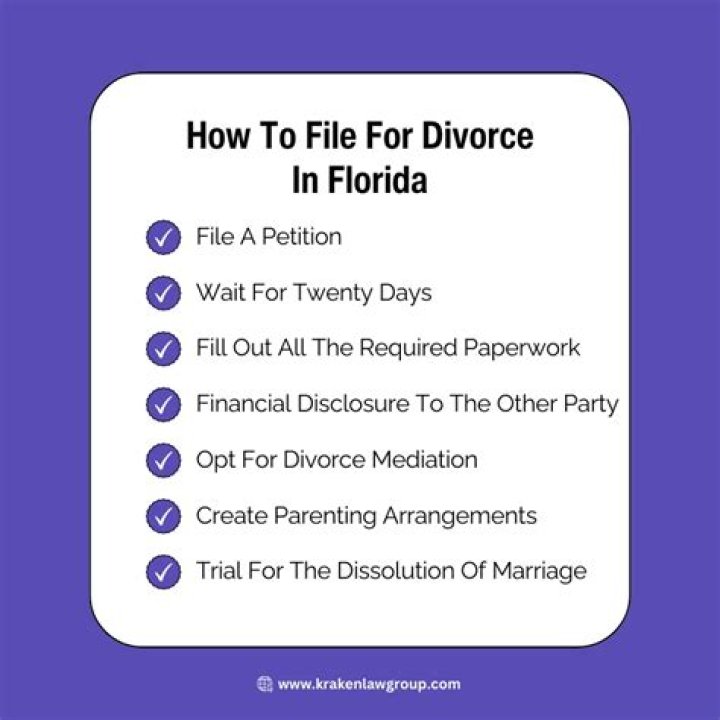 Do both parties have to be present to file for divorce in Florida?