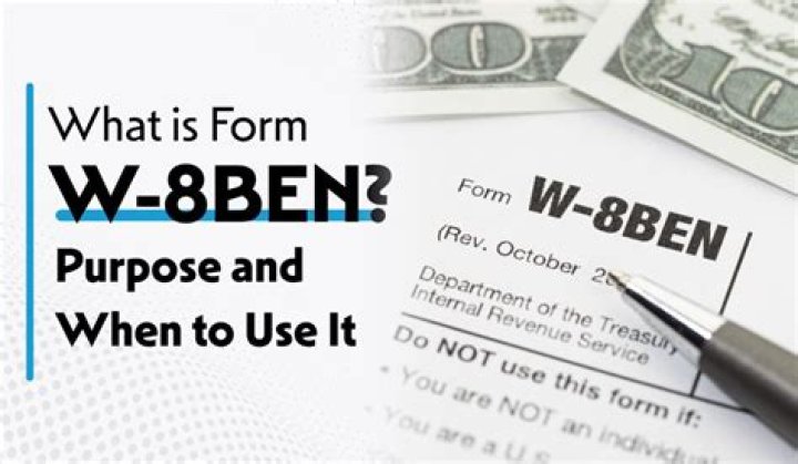 Do I need to submit W 8BEN form?