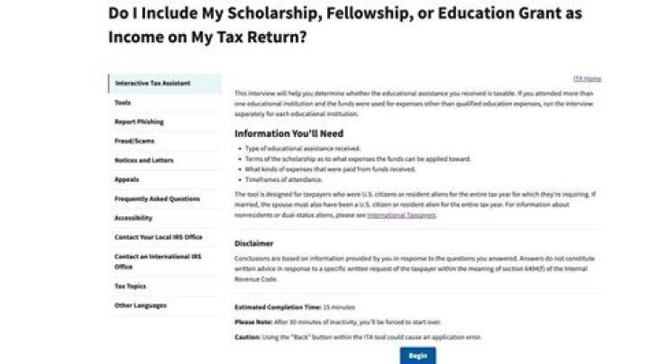 Do you have to claim school grants on taxes?