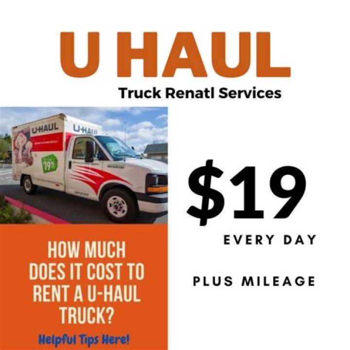 Do you pay per day for UHaul?