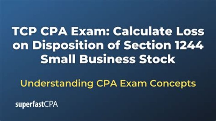 Does section 1244 apply to LLCs?