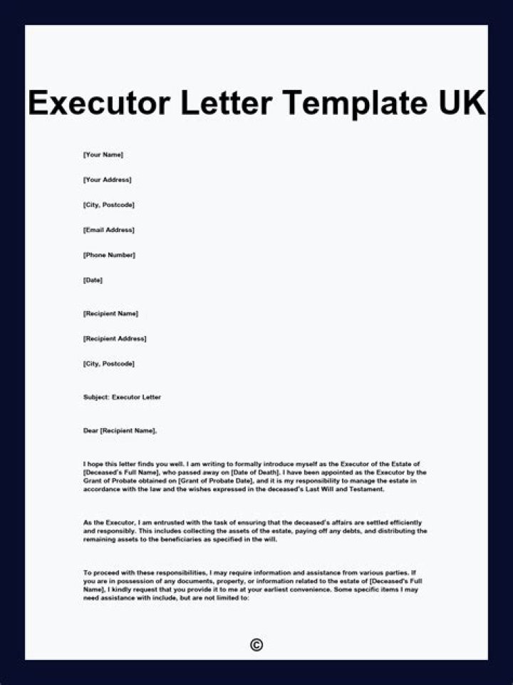 Does the executor see the will before probate?