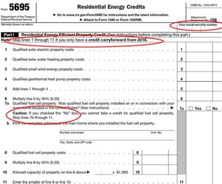 Does TurboTax have Form 5695?