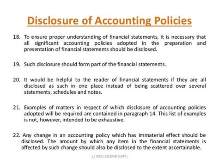 How are changes in accounting policies accounted for and disclosed?