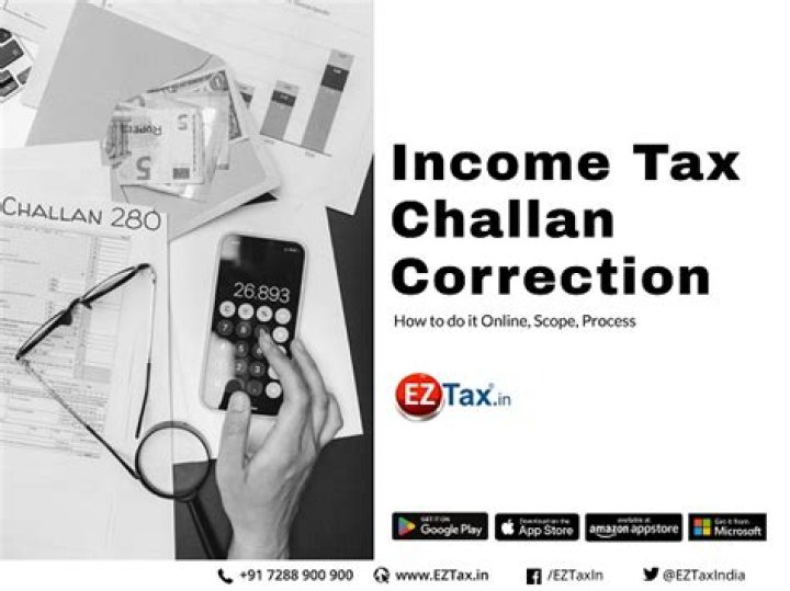 How can I change my minor head in income tax challan?