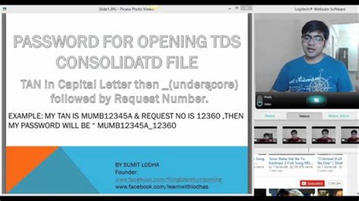 How can I check my TDS consolidated file?