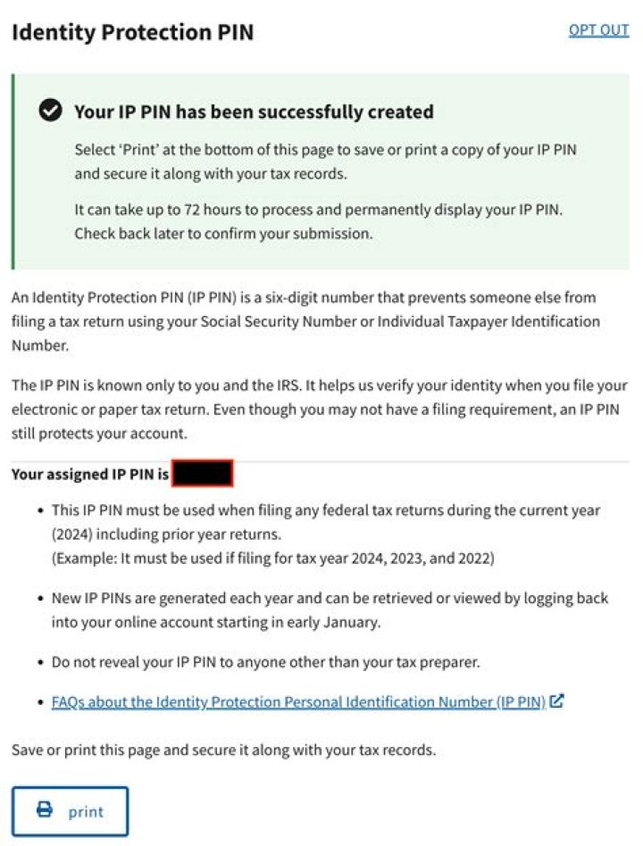 How do I get my identity protection personal identification number IP PIN?