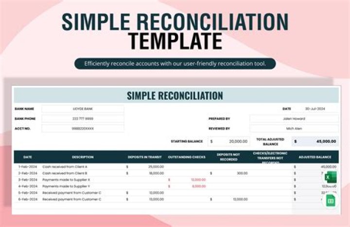 How do you make reconciliation easier?