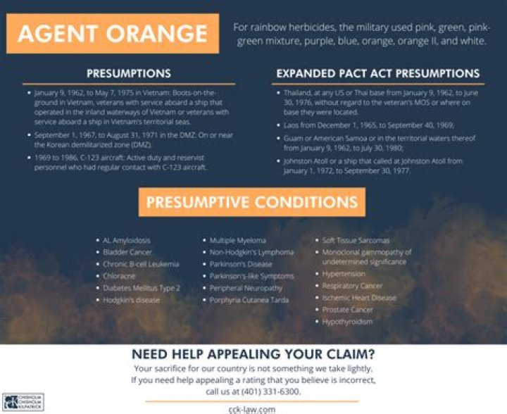 How do you prove exposure to Agent Orange?