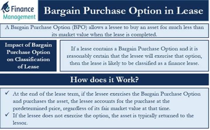 How do you record a capital lease with bargain purchase option?