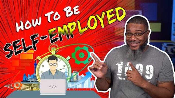 How does someone prove they are self-employed?