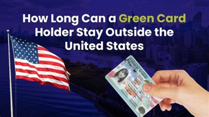 How long can you be out of the country as a US resident?