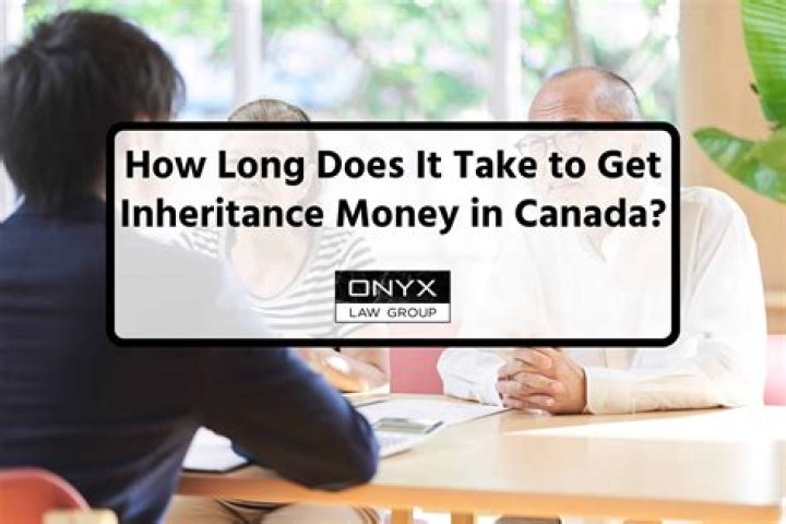 How long does it take to get inheritance money in Ohio?