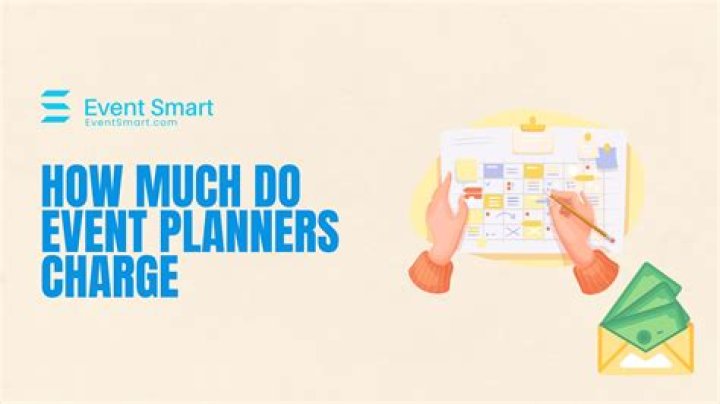 How much do party planners charge per event?