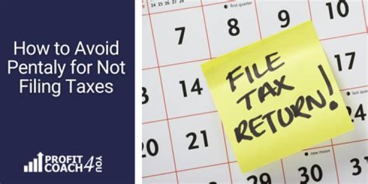 How much does the IRS penalty for not filing?