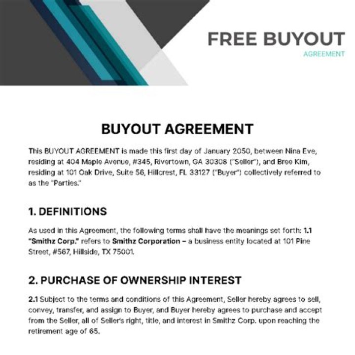 Is a buyout the same as severance pay?