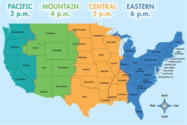 Is Utah 1 hour ahead of Nevada?