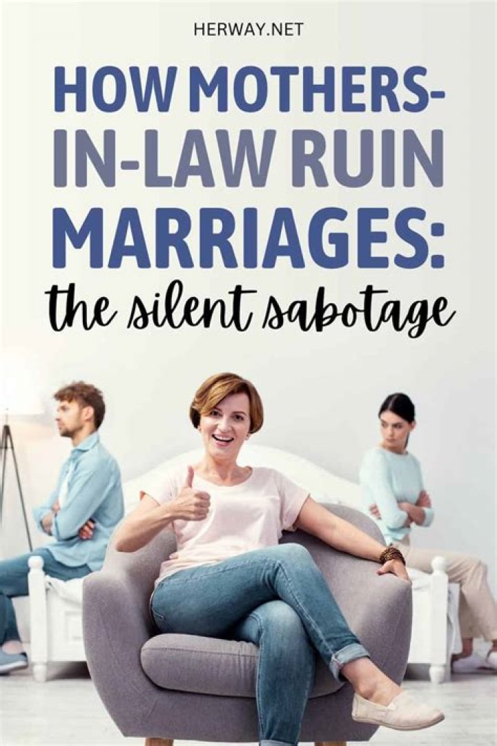 What conversation goes with mother-in-law?