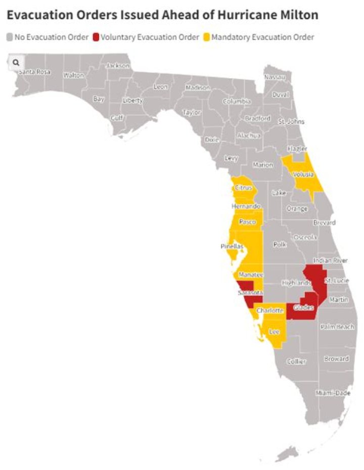 What counties were affected by Hurricane Harvey?