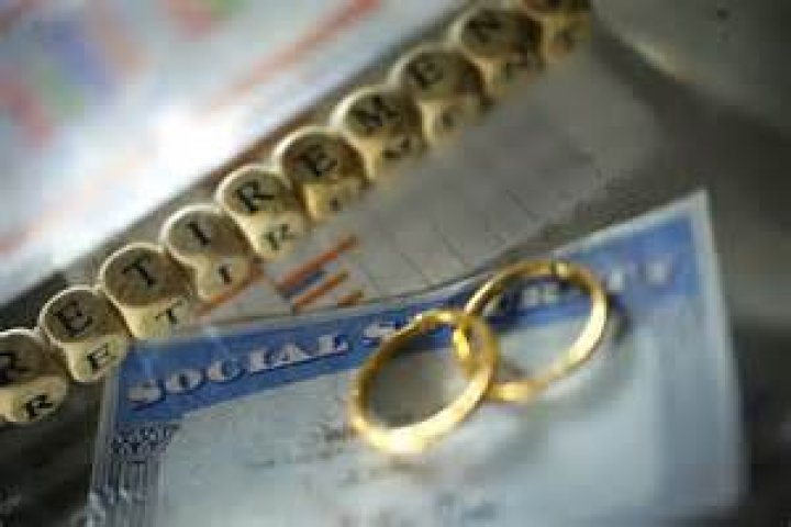 What happens when a retired spouse dies?