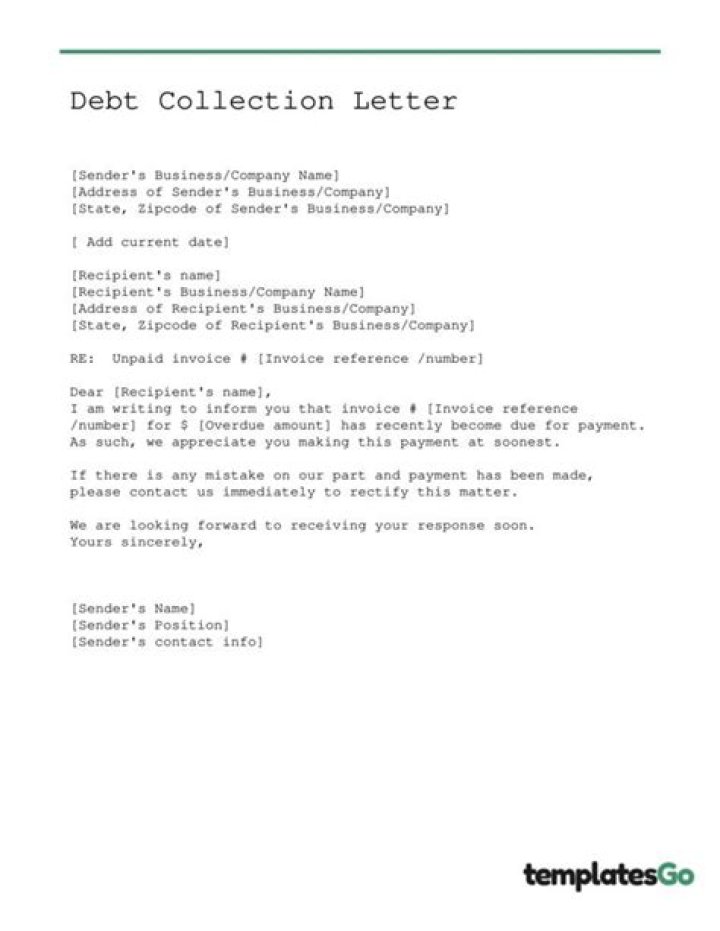 What information must a debt collector tell you regarding a debt?