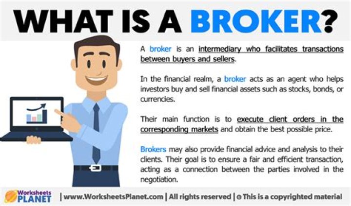 What is a broker financial advisor?