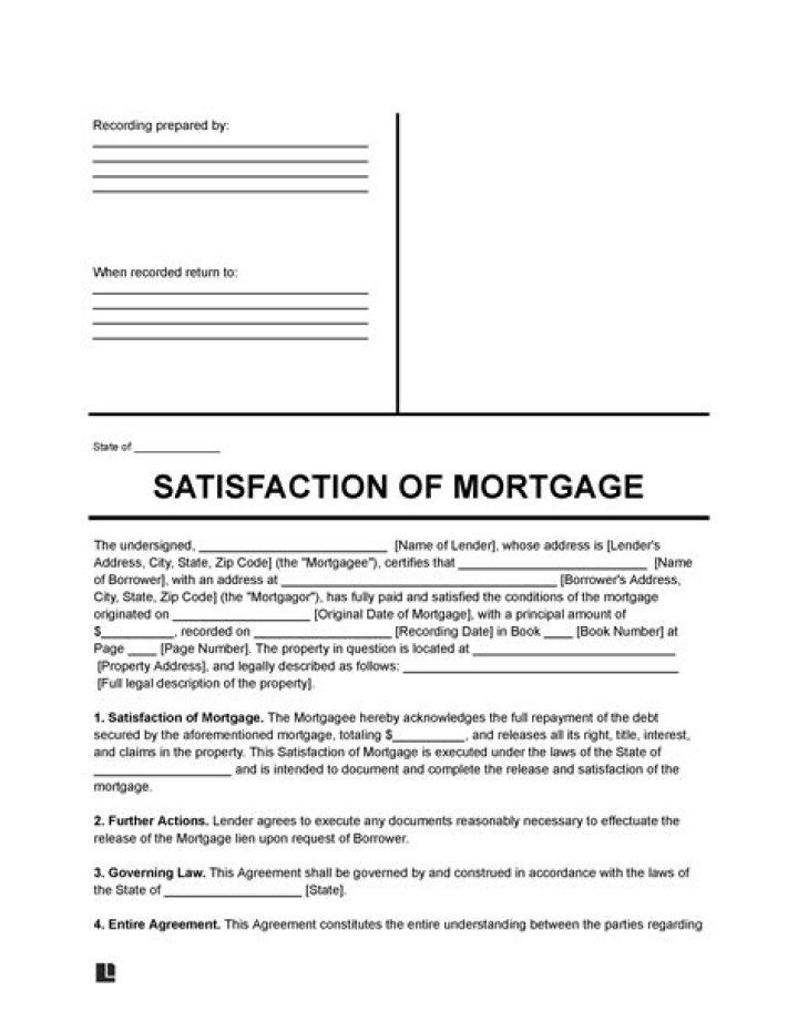 What is a satisfaction of judgment lien?