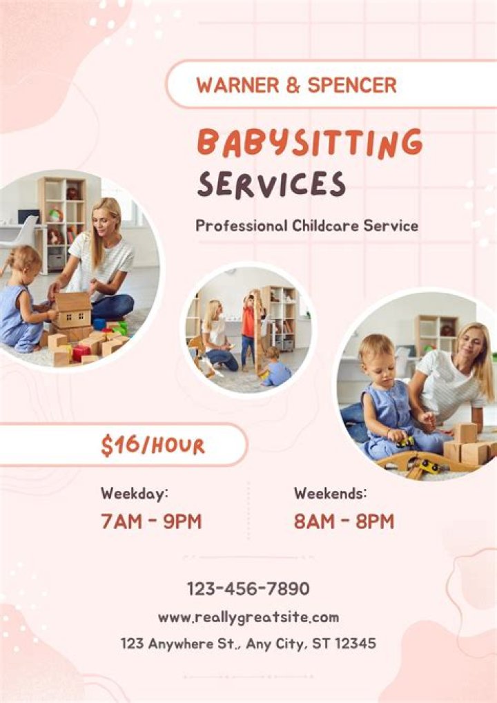 What to write when looking for babysitting?