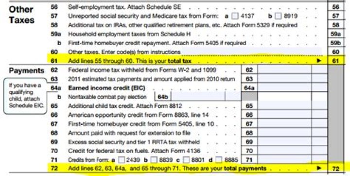 Where do I find my total federal income?