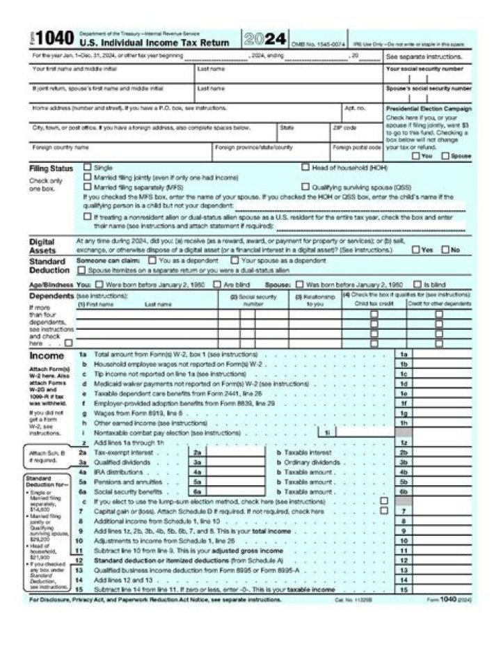 Where does rental property GO 1040?