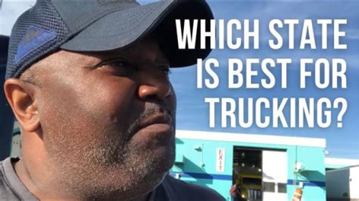Which state is best for trucking?
