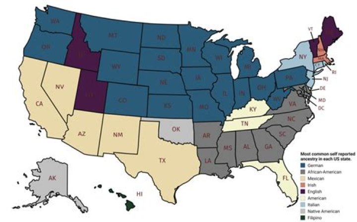 Which US state has the most Scottish ancestry?