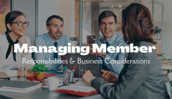 Who can be a managing member of an LLC?